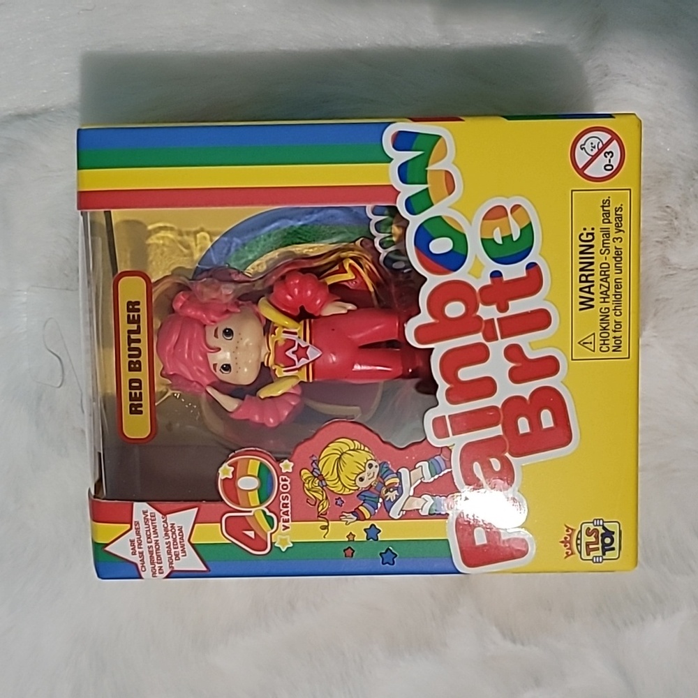 ‼️FINAL SALE‼️🌈 Rainbow Brite 🌈 Red Butler